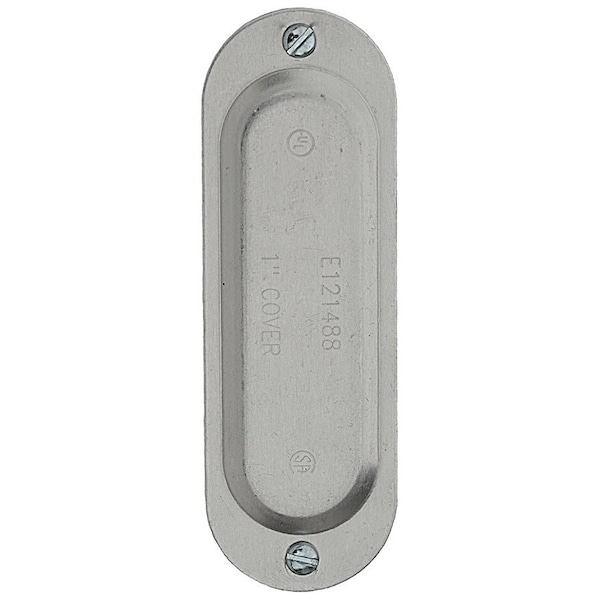 Dottie L.H. Dottie 2'' Conduit Body Aluminum Cover, 5PK - BC200