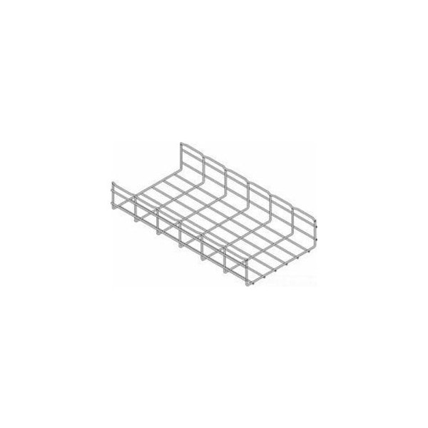Eaton B-Line CABLE RUNWAY WIRE MESH10'LX12"WX4"D STRAIGHT SECTIONELECTRO GALVANIZED - FT4X12X10 ELG