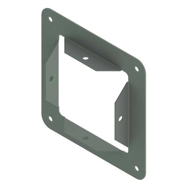 Nvent Hoffman Wireway Panel Adapter, 1 Type, NEMA 1 Rating, Steel, Painted - F44GPA