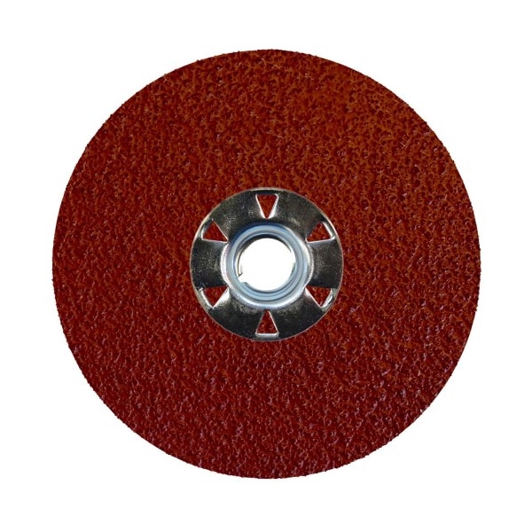 Weiler 4-1/2 Tigre Aluminio RFD 24 Grano 5/8-11 UNC - 60600