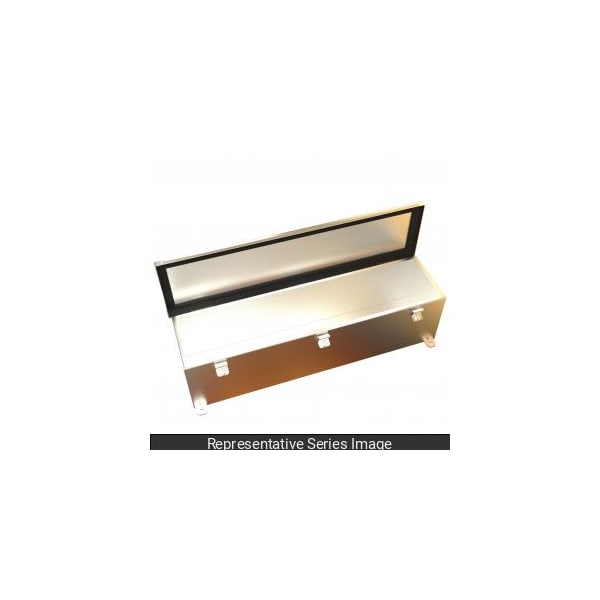 Hammond N4X Wiring Trough, 4 x 4 x 24, SS - 1486C24SS