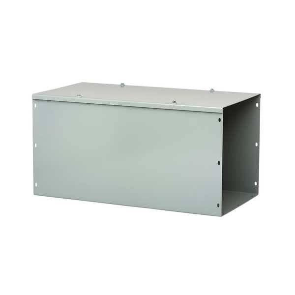Nvent Hoffman Straight Section Wireway, 1 Rating, Steel, Powder Coated - F22G48