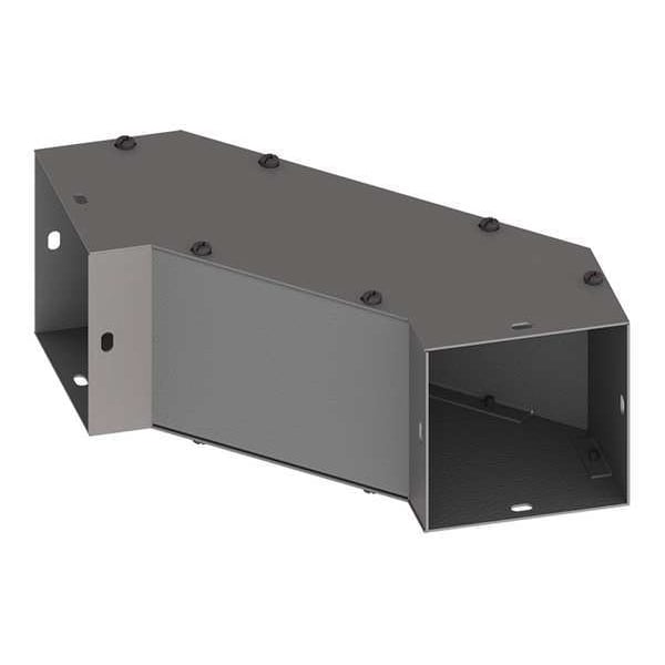 Nvent Hoffman Wireway 90 Degree Sweep Elbow, 1 Type, NEMA 1 Rating, Steel, Painted - F44G90SE