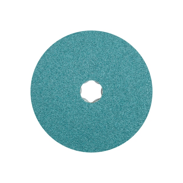 Disco de fibra Pferd COMBICLICK®, 5" de diámetro - Alúmina de circonio Z, 50 granos - 40139