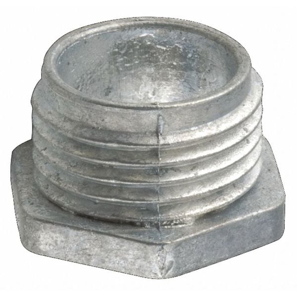 Raco Conduit Fitting Nipple, 4 in, Die Cast Zinc - 1676
