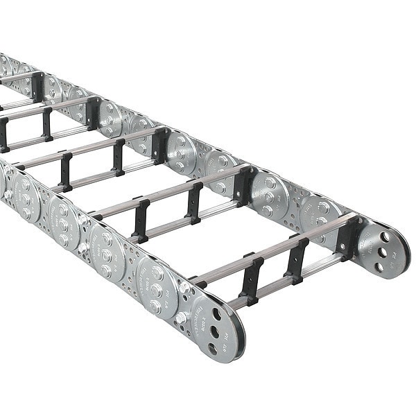 Kabelschlepp Varitrak(R), Open, Steel, Twist, 11.69mm, 1Ft - S0950-10.00-RS1-260-2V1