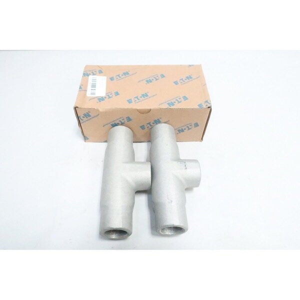 Crouse Hinds Box Of 2 1in Conduit Outlet Bodies and Box - T37 SA