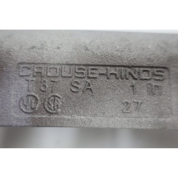 Crouse Hinds Box Of 2 1in Conduit Outlet Bodies and Box - T37 SA