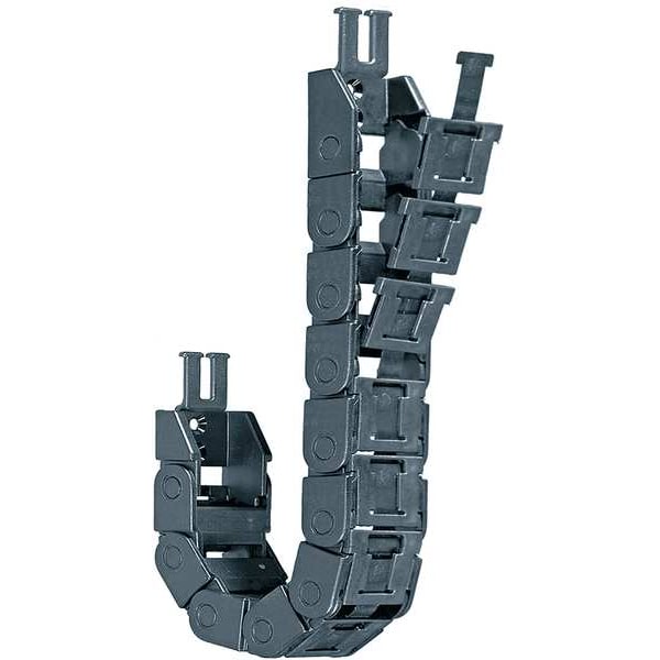 Igus Cable Carrier, Micro, Open, OW.65In/16.5mm - 07-10-028-0-1