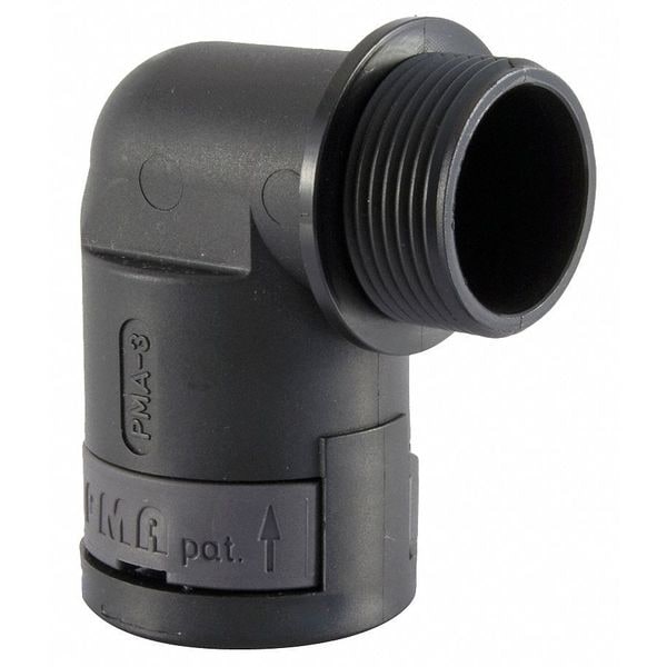 Energy Chain Elbow 90 deg., 1.670 in., Black, Polyamides - I-BVWD-P366GT