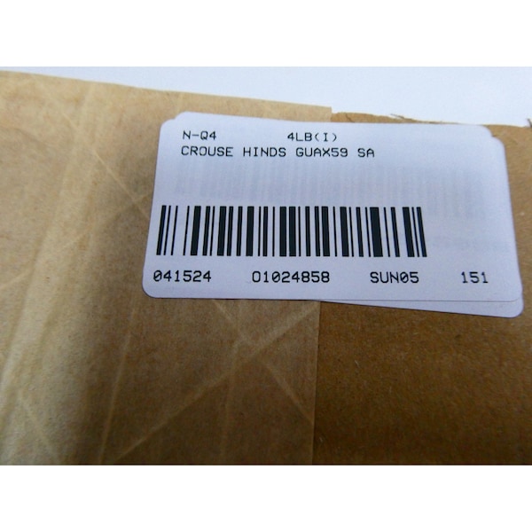Crouse Hinds 1-1/2IN CONDUIT OUTLET BODIES AND BOX - GUAX59 SA