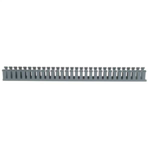 Panduit Wire Duct, Wide Slot, Gray, 1.75 W x 2.12 D - G1.5X2LG6
