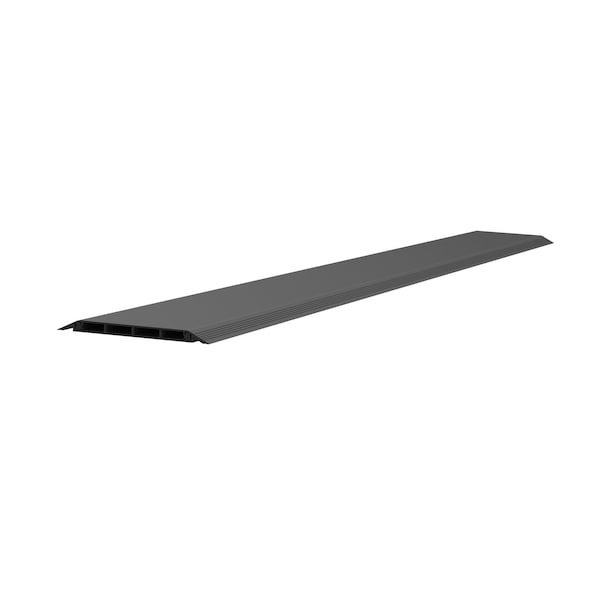 Panduit Above Floor Raceway Base And Cover, 6 Ft, Black - AFR4BCBL6