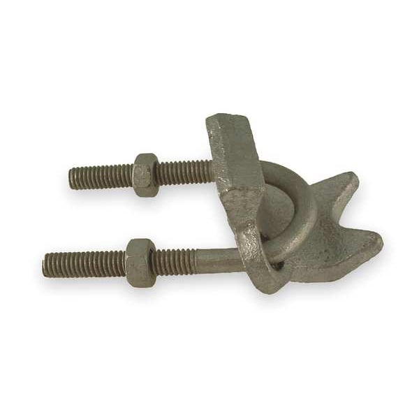 Hubbell Killark Clamp, EMT; IMC; RMC Use, 2 in, Malleable Iron, Galvanized - RACC200