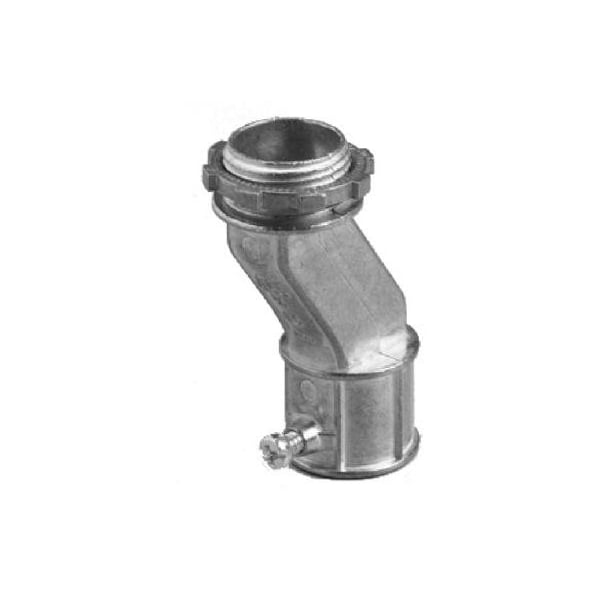 Halex EMT Connector, 3/4 in, Set Screw, Die Cast Zinc - 90372