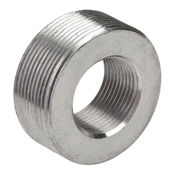 Calbrite IMC Reducing Bushing, 3/4 in x 1/2 in, Threaded, 316 Stainless Steel, Polished, Red - S60700FB05