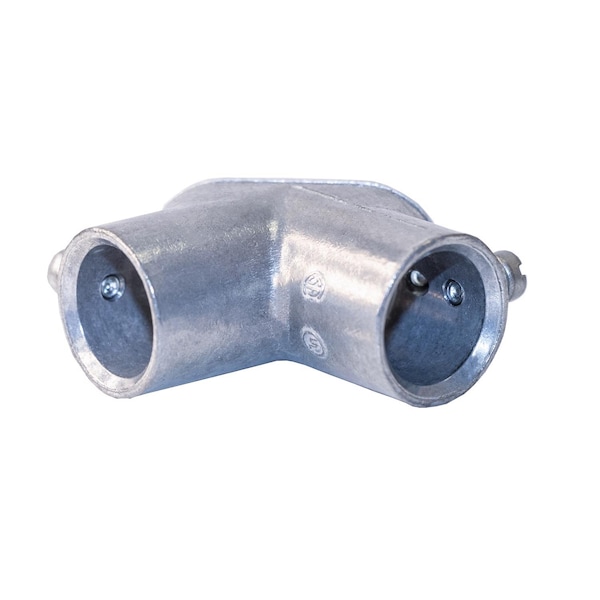 Gampak EMT Elbow, Set Screw, Die Cast Zinc, Red - 49562