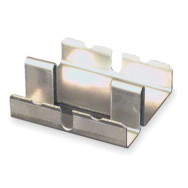Legrand Raceway Divided Coupling, 2400D Series, 2 Channel, 1.9 in W, 0.75 in H, 2 in L, Ivory - 2401D