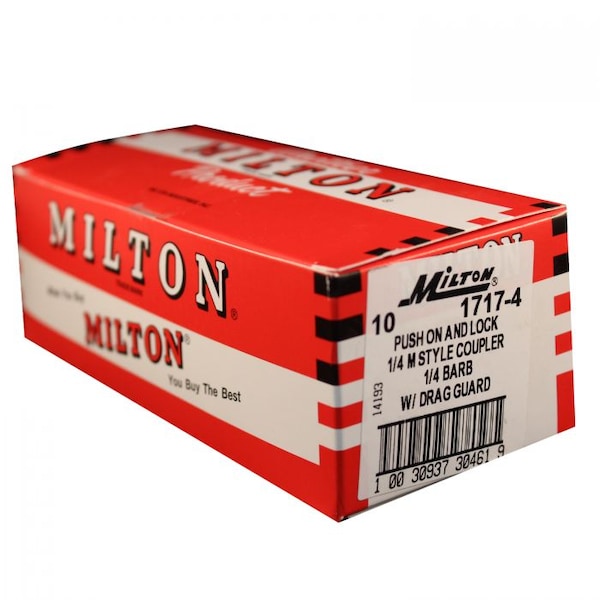 Milton BARB BODY M STYLE W/ DRAG GUARD 1/4" - MI1717-4