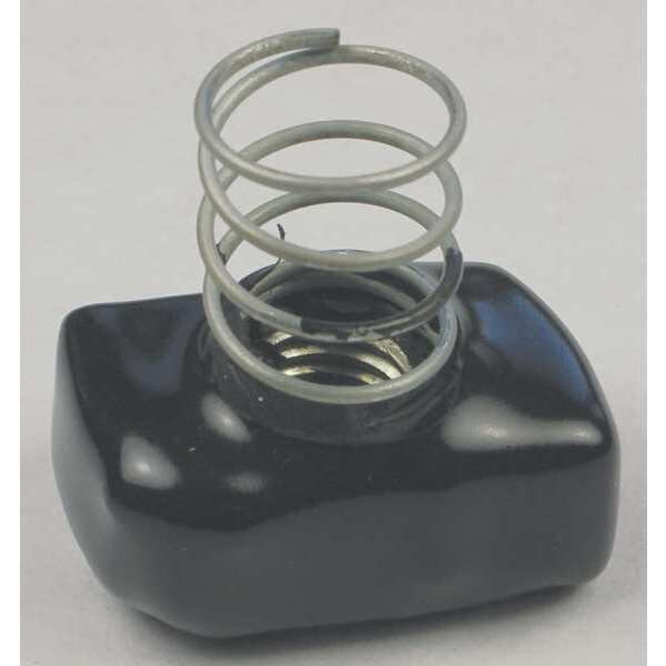 Calbond Conduit Fitting Channel Nut, 1/2 in, PVC, PVC Coated - PV0500N225