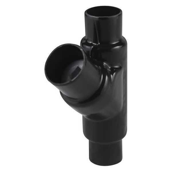 Calbond Conduit Fitting Grounding Hub, 1 in, Threaded, PVC, PVC Coated, Black - PV1000EYS31