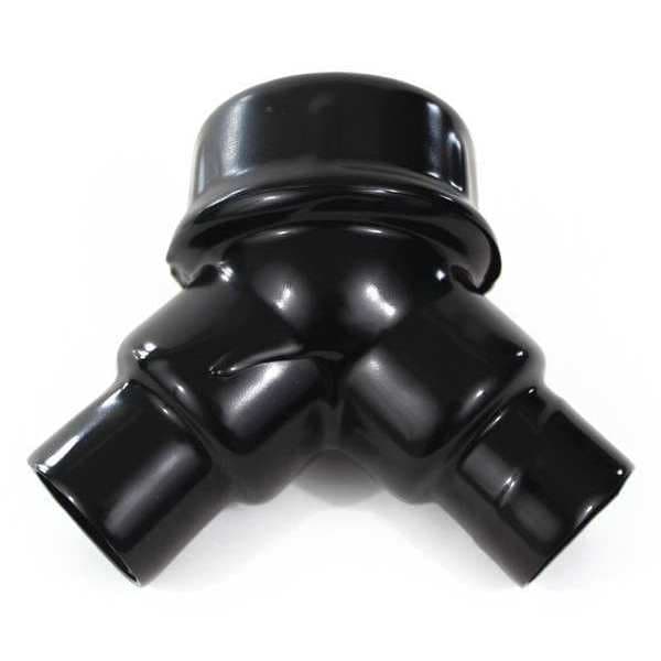 Calbond IMC Elbow, 1 in, PVC, PVC Coated, Black - PV1000LBY35