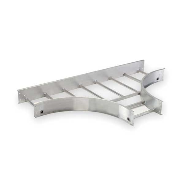Cope Horizontal Tee, 100 lb, 75 lb Capacity, Aluminum, Unfinished - 248-12FT-24