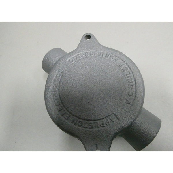 Appleton Electric V-51 MTG HOOD ALUMINUM 3/4IN CONDUIT OUTLET BODIES AND BOX - VC75-A