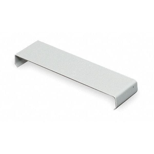Legrand Cover Clip, 3000 Series, 1, 2 Channel, 3/4 in W, 1/2 in H, 2 13/16 in L, Gray - G3006E