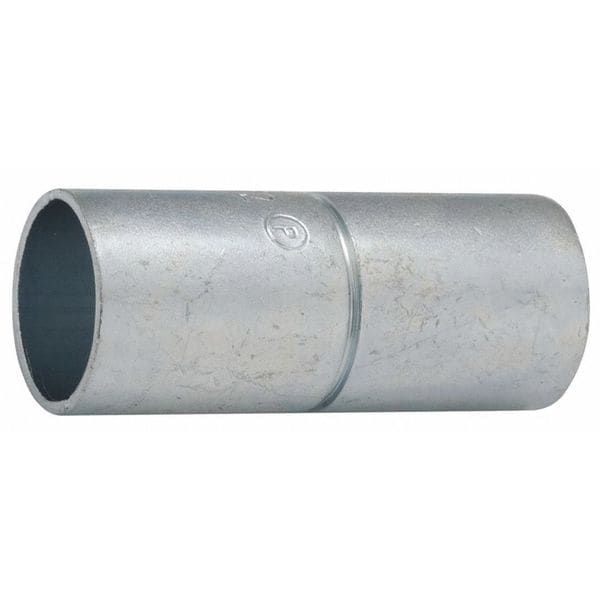 Raco EMT Coupling, 1/2 in, Steel, Zinc Plated - 1982
