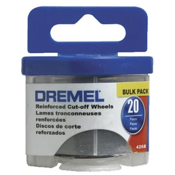 Paquete a granel de 20 ruedas de corte reforzadas Dremel 114-426B - 114-426B