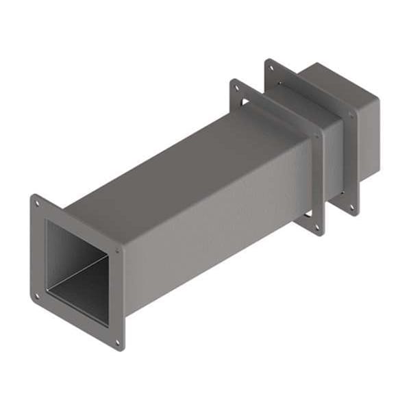 Nvent Hoffman Wireway Telescope Fitting, 12 Type, NEMA 12 Rating, Steel, Painted - F44WA