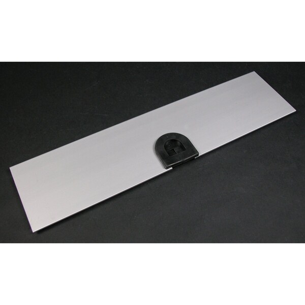 Wiremold Grommet Cover Plate, Gray, Aluminum - ALA-Z
