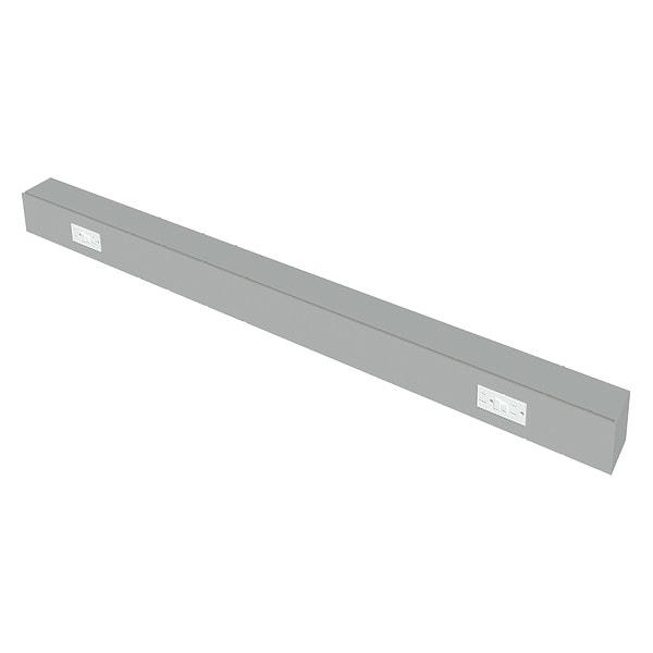 Instock Raceway, GREWR Series, 4 ft L, Black - GREWR48GFI-T