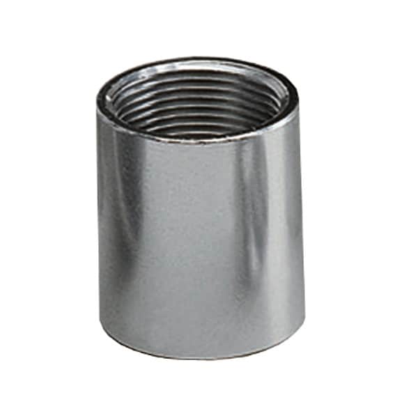 Allied Tube & Conduit IMC Coupling, 3-1/2 in, Threaded, Aluminum, Plain, Silver - 732331
