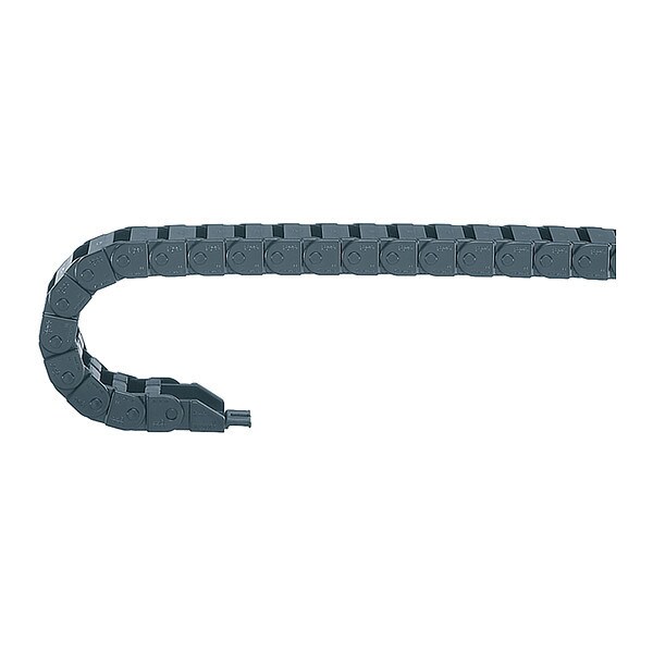 Igus Cable Carrier, E/Z Series Z08, 50X28mm, 3ft - Z08-50-028-0