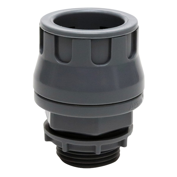 Apollo Conduit Fitting Connector, Push-On, Stainless Steel, Zinc Plated - ELMA34
