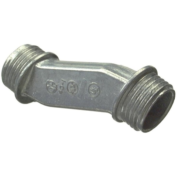 Halex Conduit Fitting Offset Nipple, 3/4 in, Die Cast Zinc - 4015