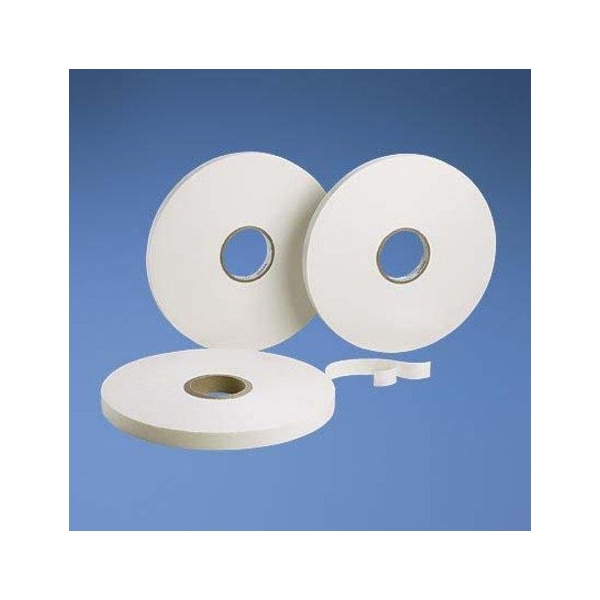 Panduit Foam Tape, Acrylic, 1/32"x1"x72yd, Wh, 1rl - P32W2A2-100-72