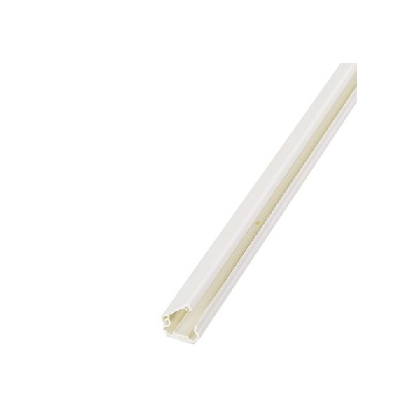 Panduit Base Raceway, LDPH Series, 1 Channel, 0.77 in W, 0.41 in H, 6 ft L, Ivory - LDPH3EI6-A