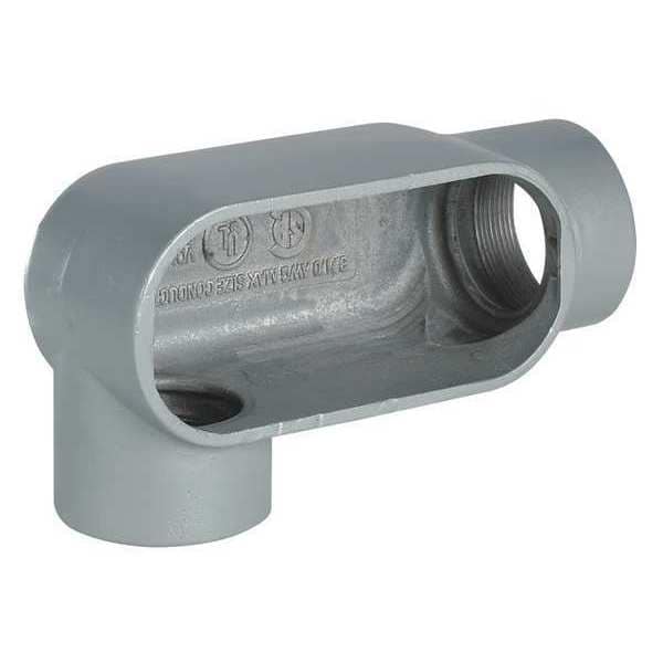 Hubbell Killark Conduit Body, 11 cu. In. Capacity, LR Body - LR37SA