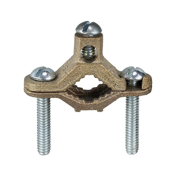 Dottie L.H. Dottie 1/2''-1'' Bronze Bare Ground Clamp, 25PK - 25