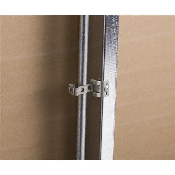Nvent Caddy Clip, Conduit; EMT; Pipe Use, 1/2 in; 3/4 in, Steel, Zinc Phosphate - 350812M