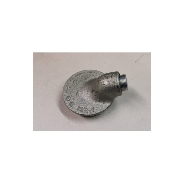 Crouse-Hinds Conduit Bodies, 3'' Diameter Cover Opening, 12 Thread Pitch, Electrogalvanized Aluminum Acrylic Pai - GUA062