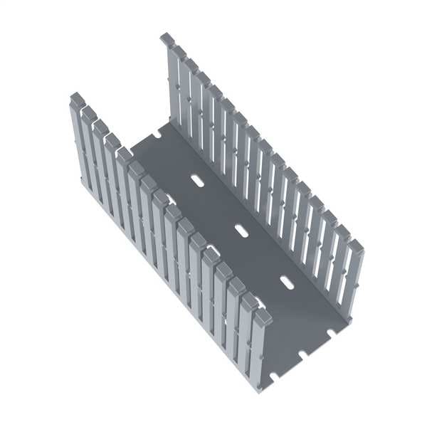 Panduit Wire Duct, Narrow Slot, Gray, 3.25 W x 5 D - F3X5LG6