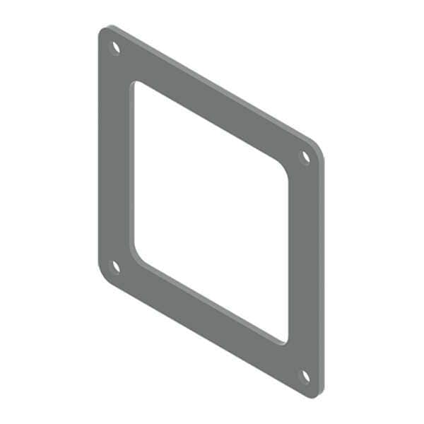 Nvent Hoffman Wireway Gasket and Screws, 12 Type, NEMA 12 Rating, Steel, ANSI 61 Polyester Powder - F44WG
