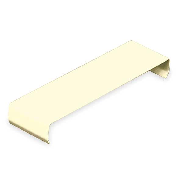 Legrand Cover Clip, 3000 Series, 1, 2 Channel, 3/4 in W, 1/2 in H, 2 13/16 in L, Ivory - V3006E