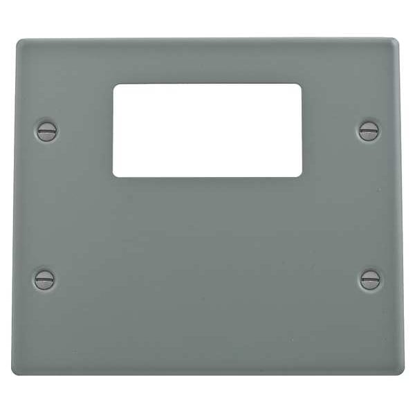 Hubbell Wiring Device-Kellems Plate, 4000 Series Raceway, Plates - HBL4747RXGY