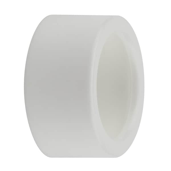Dottie EMT Bushing, 1-1/4 in, Snap-On, Polyethylene, Pre-Galvanized, White - EMTB125