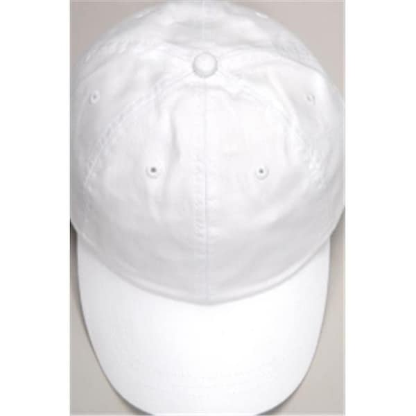 Adams Headwear Adams Headwear 00820599001130 OPTIMUM-SOLID PGMT LP101 WHITE ONE SIZE FITS ALL - 820599001130